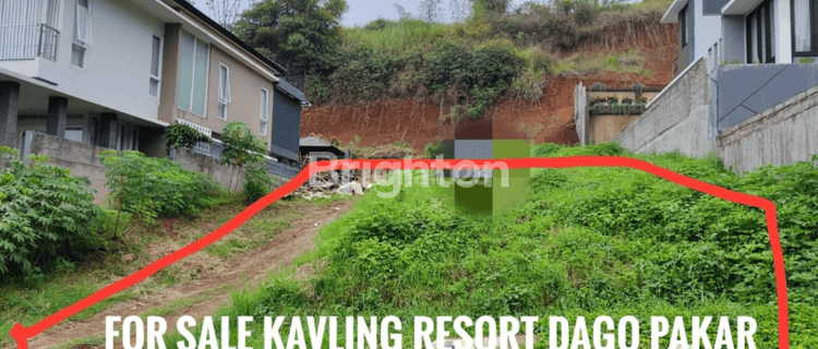 TANAH KAVLING SIAP BANGUN DI DAGO PAKAR RESORT BANDUNG 1