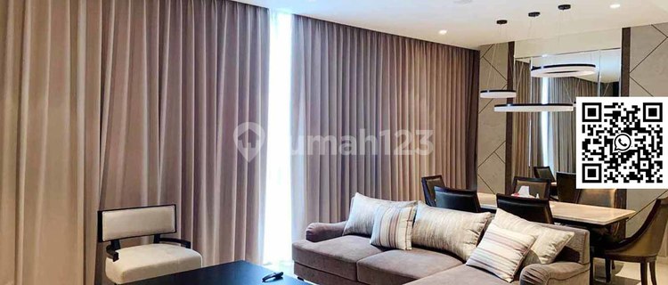 Apartemen Casa Domaine, Tower 1, Jakarta Pusat, 168m², Lt. 22, SHM 1