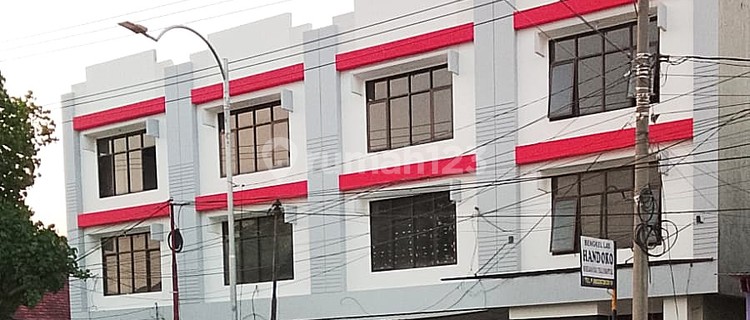 4 Three-Floor Shophouses on Jl. Diponegoro, Madiun City Center 1