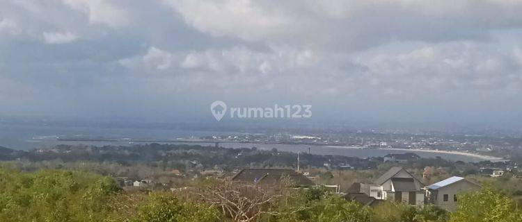 Tanah datar view laut di Jimbaran, Akses jalan 6 meter 1