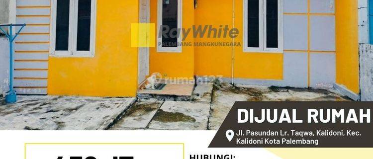 Dijual Rumah Murah Dan Strategis Di Kota Palembang 1