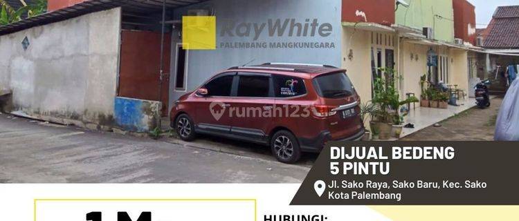 Dijual Bedeng Lima Pintuh Di Kota Palembang  1