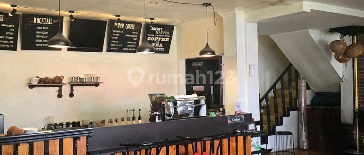 Two-Story Linked Ruko Ready for Business, 11m Wide Facade, Move-In Ready, Continue Cafe Business on Busy Street with Many Customers in Pesanggrahan Petukangan Selatan, South Jakarta, Ample Parking. 1