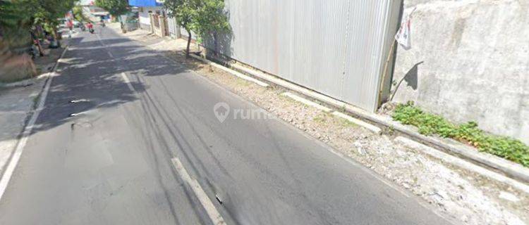 Tanah Strategis bonus bangunan pinggir jalan Banjarsari Solo 1