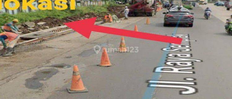 Tanah Komersial Di Pinggir Jln Raya Semplak Bogor 1