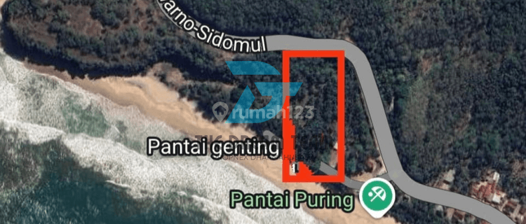 Tanah Pacitan Langsung View Pantai Cocok Untuk Hotel 1