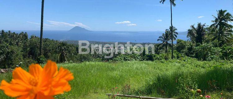 Tanah Besar View Laut, Bisa Jadi Prospek Tempat Wisata, Di Warembungan, Minahasa 1