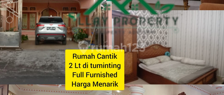 Rumah Cantik Banting Harga, Terawat 2 Lantai di Jalan Bagus Hasanudin Tuminting, Dekat ke 45, Dekat Pasar, Area Pemukiman Padat Penduduk, Aman Dekat Kemana2. 1