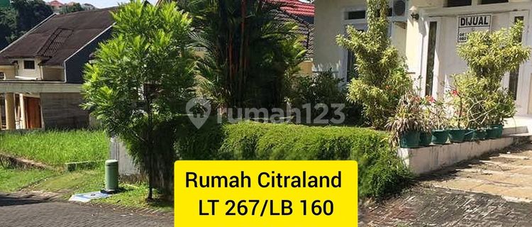 Jual Cepat, Harga Miring Rumah Luas Lt 264 Citraland, 1 Lantai, Semi Furnished Cluster Victoria Park  1