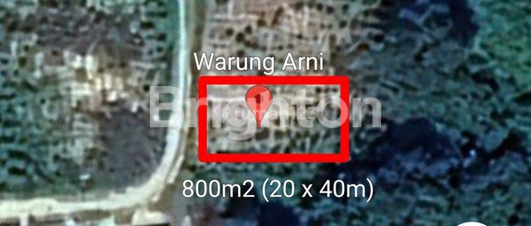 Tanah Kavling 800m2 (20x40), Belakang Perum Permata Ratu (3 menit dari Pengadilan Agama, Parit Indah) 1