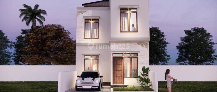 Rumah Konsep Modern Minimalis Pemecutan  1