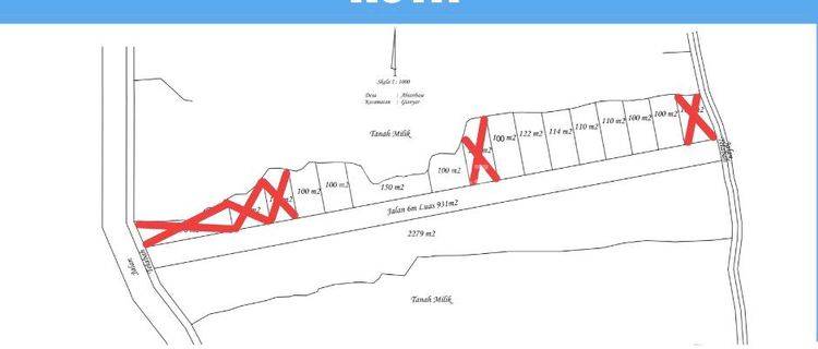 Kavlingan Baru Di Kota Gianyar di jl Tunjung biru Abianbase Gianyar Bali , Abianbase Tanah SHM - Sertifikat Hak Milik 100 m² 1