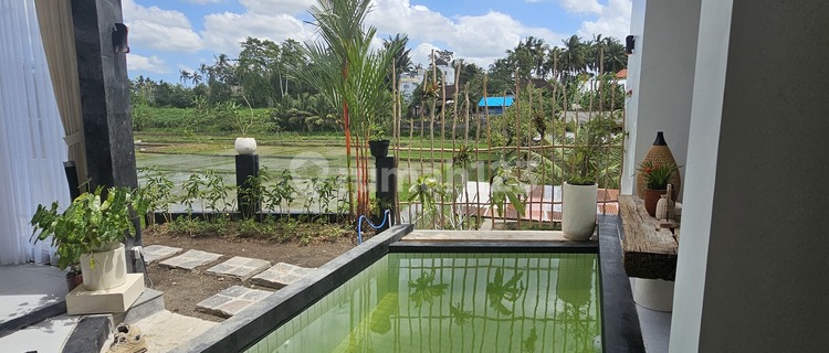 Villa 2br View Rice Field Taman Ayun 30 Menit Ubud Kedungu Nuanu 1