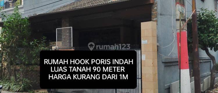 Dijual Rumah Hook Poris Indah Hadap Selatan SHM Under 1M 1