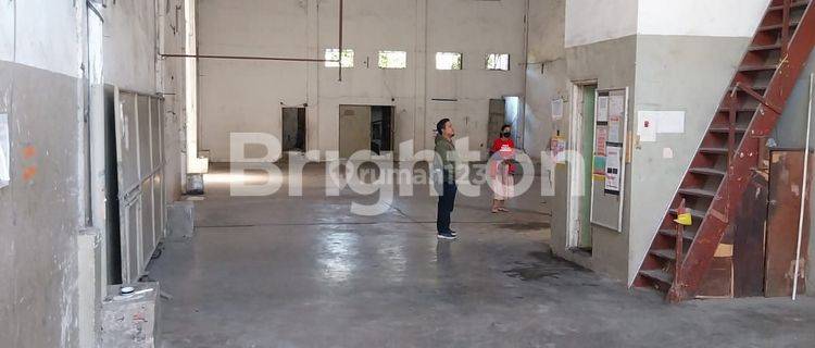 dijual disewakan pergudangan daerah rungkut jalan raya 1