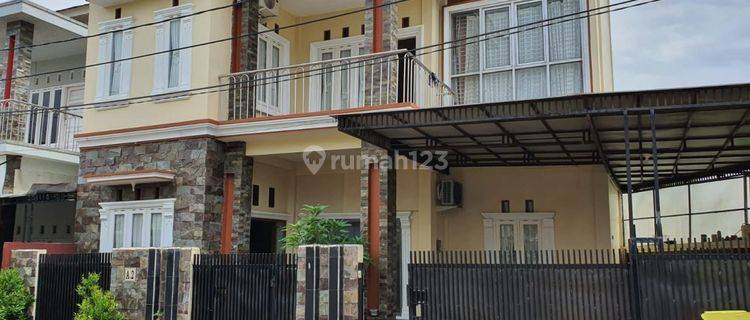 Dijual Rumah Full Furnish Di Pusat Kota Palembang, Jl Macan Kumbang, Demang Lebar Daun, Ilir Barat1, Palembang Dekat Istana Gubernur 1