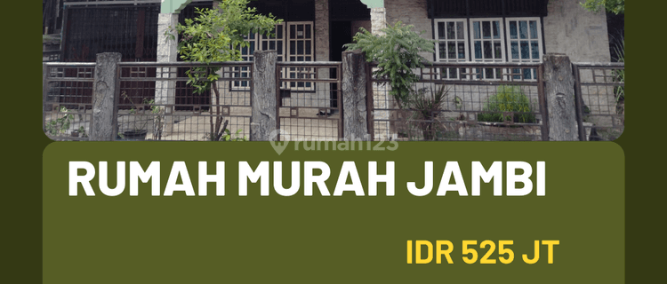 Rumah Bagus Unfurnished SHM di Jl. Lorong Bogor, Jambi 1