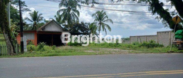 Dijual Tanah/lahan Pinggir Jalan Poros Soekarno - Hatta Km 10 Cocok Dibuat Gudang, Ruko,perumahan Harga Nego  1