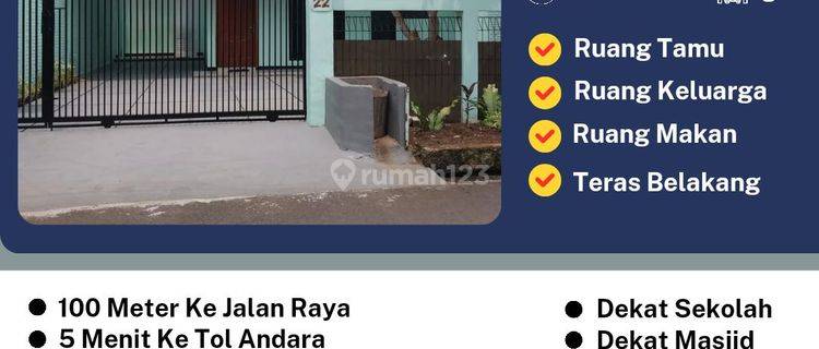 Rumah Bagus Lokasi Strategis Dekat Tol Andara Dan Mrt Lebakbulus  1