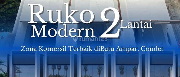 Dijual Ruko Strategis Cocok Utk Usaha Di Condet Batu Ampar Jakarta Timur 1