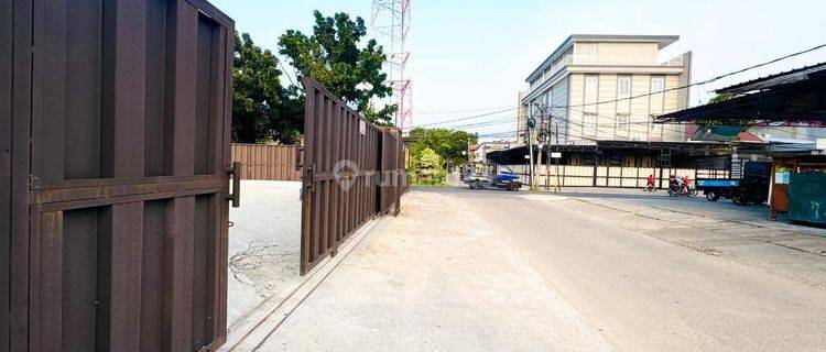 Tanah Siap Bangun Sudah Ada Pagar Pengaman Depan Jalan Raya 1