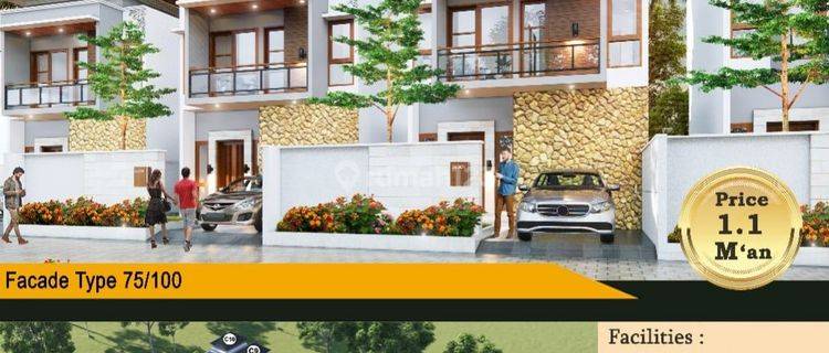 Rumah  2 Lantai Modern Minimalis Di Nusa Dua 1