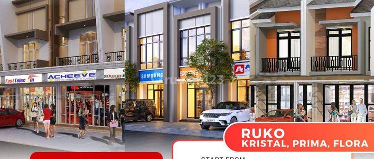 Ruko 2 Lantai Di Jalan Utama Boulevard Aryana Karawaci Tangerang Ruko 1