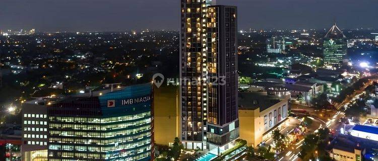 Apartment The Accent 2 Kamar Tidur Fully Furnished Dengan View Kolam Renang Siap Huni 1