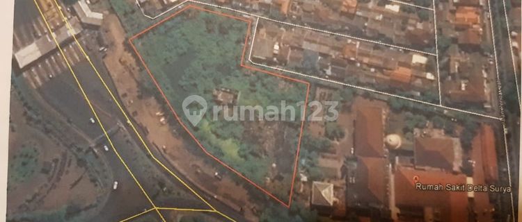Lahan Komersial Area Sidoarjo hanya 1 menit dari Exit Tol Sidoarjo 1