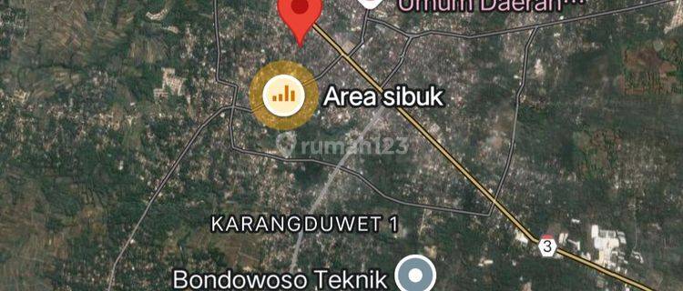 Tanah SHM Pekarangan 429 m² Dekat Alun-Alun Kota Wonosari 1