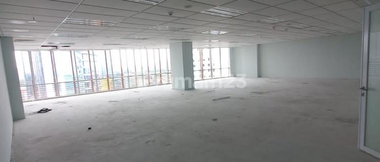 For Rent Office South Quarter Tower A Jakarta Selatan - Bare Condition Size 246,94 Sqm Middle Floor 1