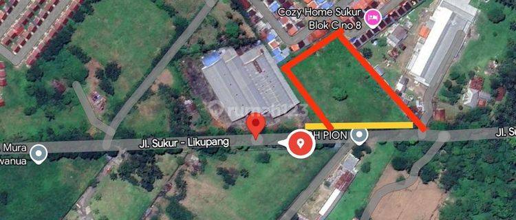 Tanah 2 H dekat Zero Poin Jl Soekarno Buat Gudang Distributor  1