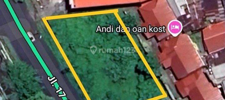 Disewakan Tanah 1200m2 Di Pinggir Jl 17 Agustus Cocok Buat Usaha 1