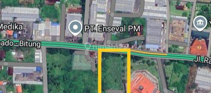 Tanah 4000m2 Di Depan Pergudangan Antropolis Maumbi  1