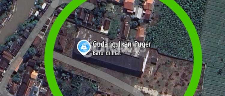 Jual Gudang Hitung tanah Ex. Gudang Ikan di Pugerkulon Jember 1