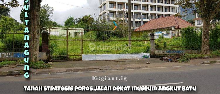 Tanah Strategis Poros Jalan Ke Museum Angkut Batu 1