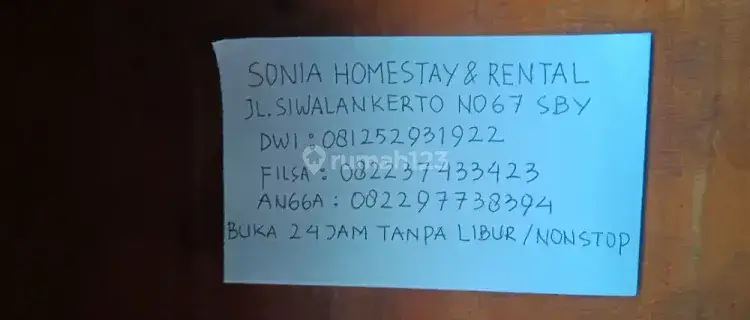 Kost harian bebas(penginapan)murah.bersih.nyaman 1