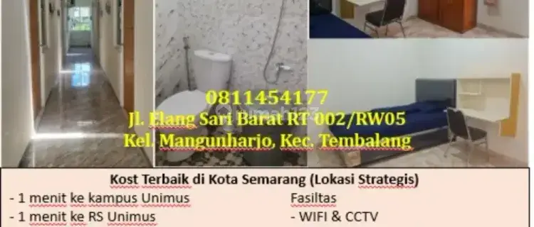 Kost di semarang (Sambiroto) 1