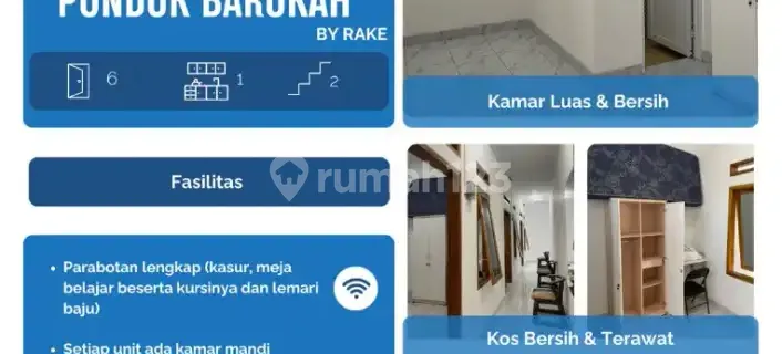 Boarding house for rent in a strategic location, new building ready for occupancy. 1