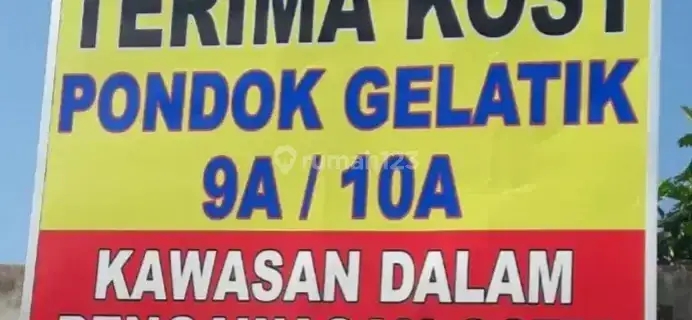 KOST PONDOK GELATIK 9A-10A PENGAJARAN TELUK BETUNG 1