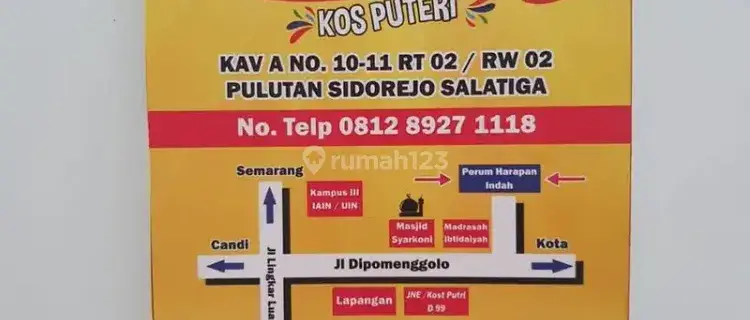 Terima Kost Putri 1