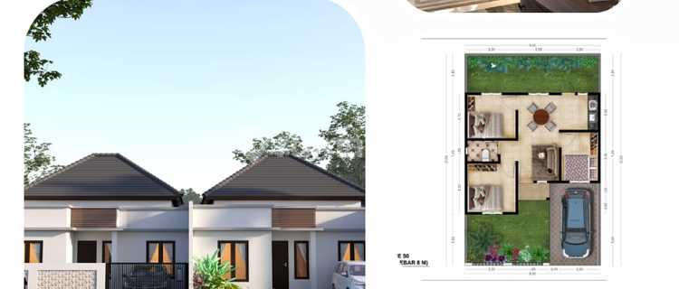 Minimalist New House 1st Floor in Kampial 1