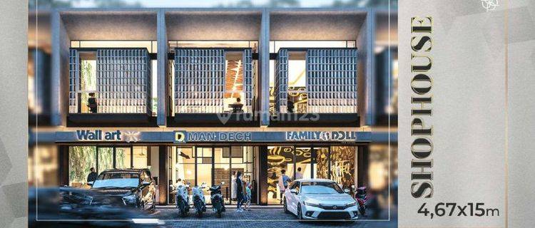 Shophouse CPM tahap 4, bangunan 2 lantai, 5 menit dari MERR 1