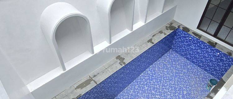Rumah Brand New 2lt Dgn Swimming Pool, Mertilang Bintaro Jaya 9  1