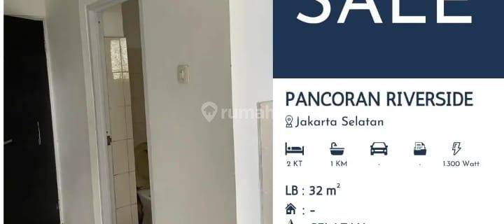 Apartemen Pancoran Riverside, Jaksel Semi Furnished 450 Juta 1