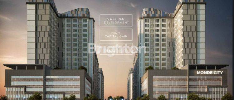 Apartment Monde City, Nilai Investasi Tinggi, Di Pusat Kota Batam, Hunian Berkualitas Dengan Harga Terjangkau, Dekat Sekolah Mondial, Pusat Rekreasi Ocarina, Pasir Putih, Batam Center 1