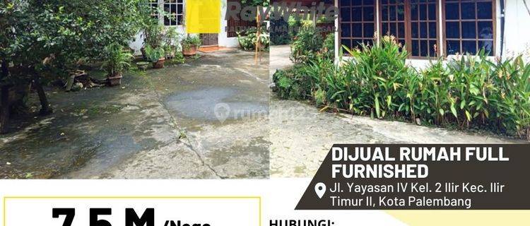 Rumah Dijual Cepat beserta isinya (Full Furnish) Lemabang Palembang 1