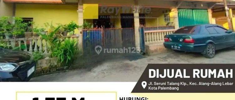 Rumah + Kos strategis dekat sekolah di Maskarebet Palembang 1