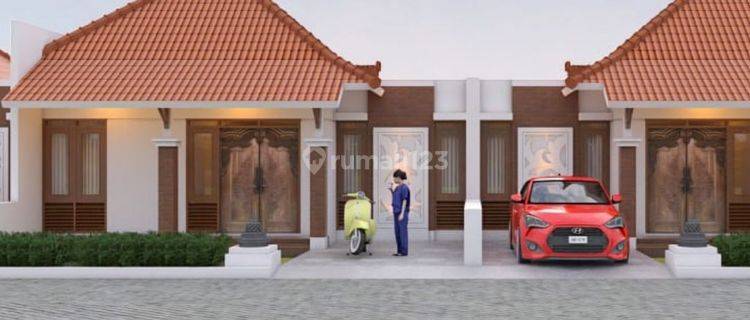 Rumah Cantik Konsep Borobudur Murah Magelang 1