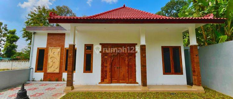 PROMO RUMAH UNIK JOGLO MODERN DI BOROBUDUR MAGELANG 1